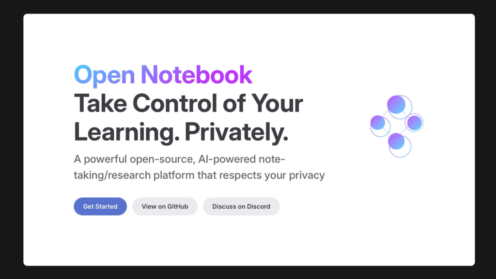 Open Notebook: open-source аналог NotebookLM 2026