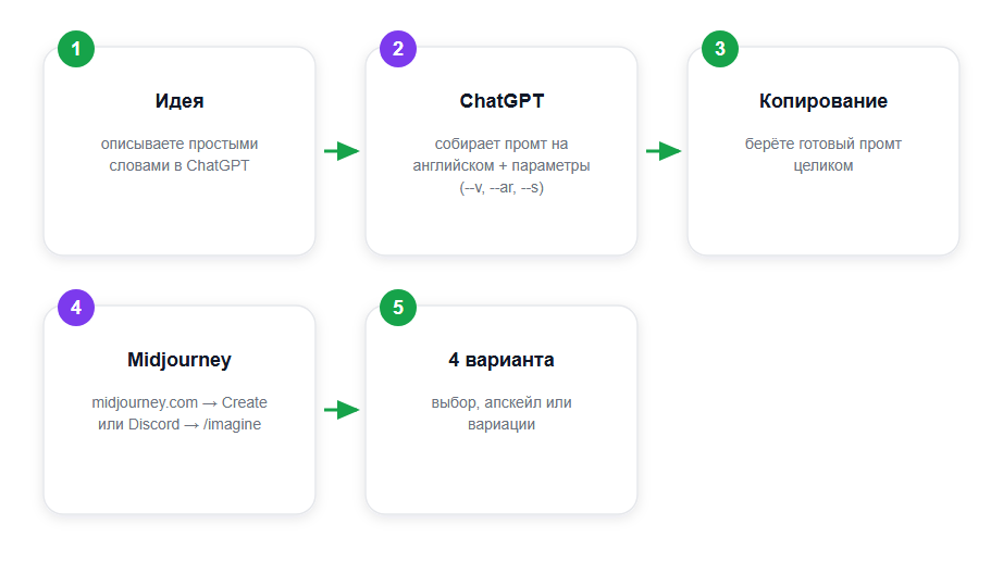 Маршрут связки: от идеи до изображения